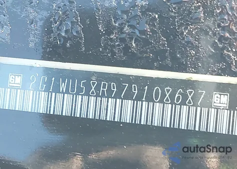2007 Chevrolet Impala Ltz z USA, uszkodzony, nr VIN 2G1WU58R979108687
